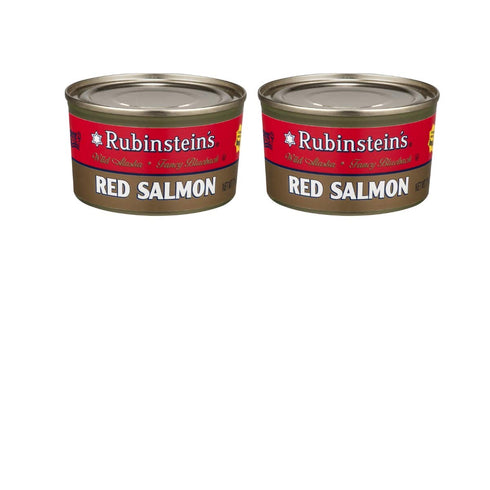 Rubinstein's Rubinsteins Red Salmon, 7.5-Ounce (2 Pack)
