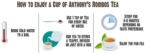 1 lb, Anthony's Organic Red Rooibos Loose Leaf Tea, Gluten Free, Non GMO, Non Irradiated, Keto Friendly