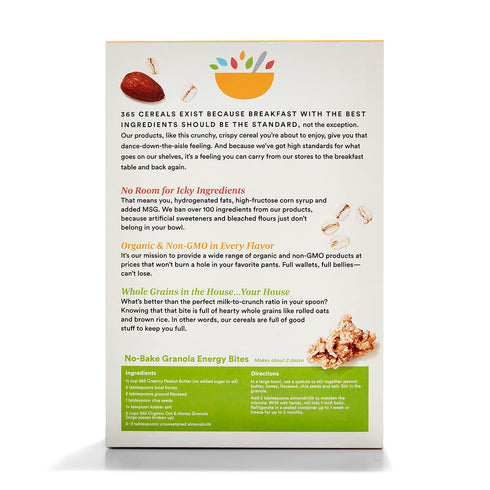 365 17 by Whole Foods Market, Organic Oat & Honey Granola, Ounce