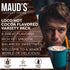 Pack, 48ct, Maud's Flavored Hot Chocolate Variety Single Serve Pods, Compatible with Keurig K Cups Maker