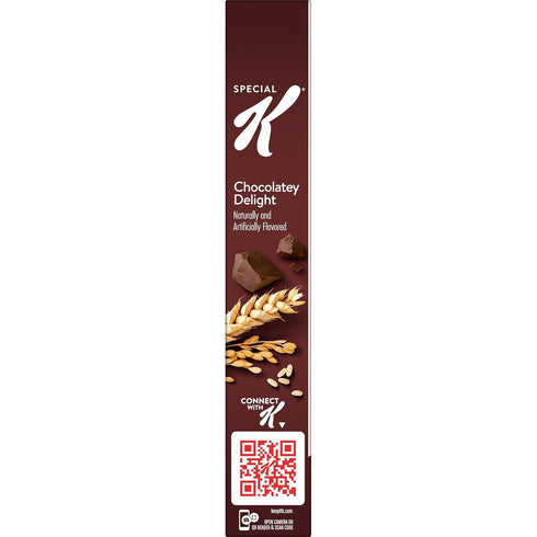 11 13.2oz (1 Special K Cold Breakfast Cereal, Vitamins and Minerals, Chocolatey Delight, Box Box)