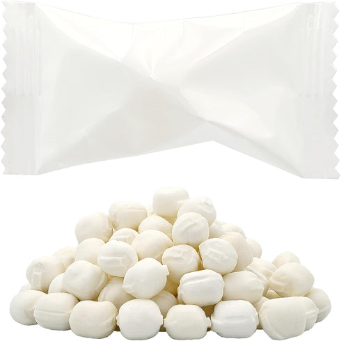 The Dreidel Company White Buttermints, Mint Candies, After Dinner Mints, Fat-Free, Kosher