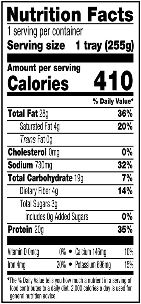Frozen 9 oz. Amy's Tofu Scramble, Non-GMO, Gluten Free