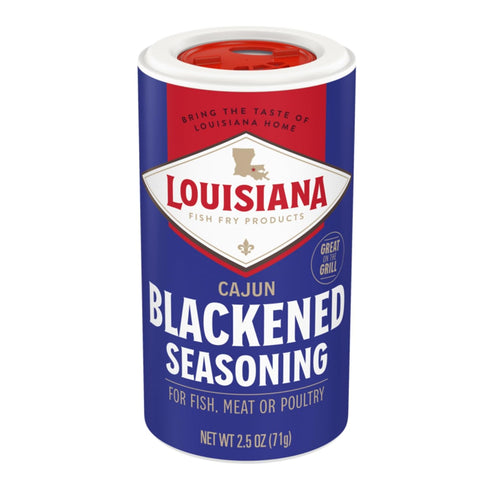 (Pack 12) Louisiana Fish Fry - Blackened Seasoning of Classic Flavor, Paprika, Garlic, Onion, and Other Spices Come
