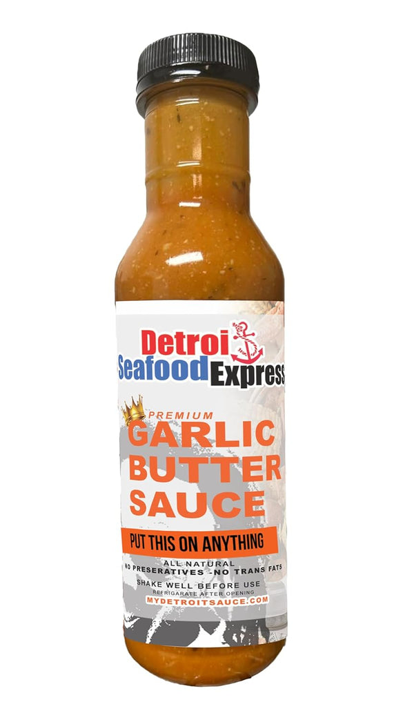 Detroit Seafood Express Garlic Butter Sauce