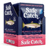 12-Pack 3oz Packets Safe Catch Wild Pacific Pink Salmon Skinless Boneless Wild-Caught Salmon Fish Pouch, Mercury