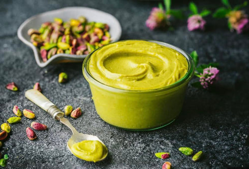 Fusion Flavor Imports LLC 383g 30% Aroma Imports Turkish Pistachio Cream | Made with Real Antep Pistachios | Rich