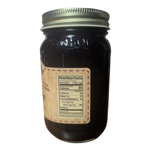 Generic 2 Pack (18 oz The Dutch Kettle Amish Homemade Black Raspberry Jam - Jars) - Made with Premium Ingredients