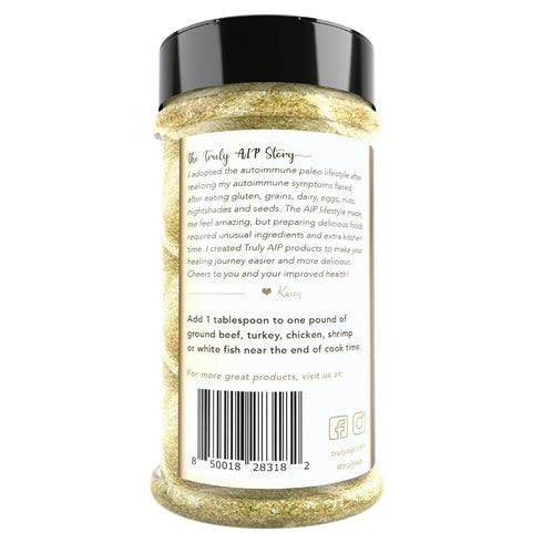 AIP Taco Seasoning Mix - Paleo, Keto, Whole 30 & Autoimmune Protocol Friendly, Great for Shrimp & Fish Tacos, Chicken,