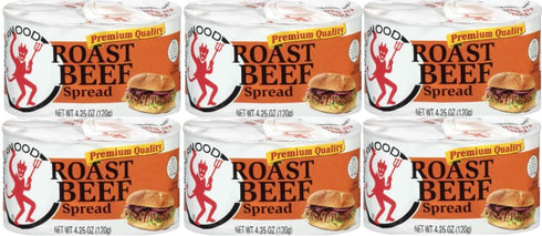 Generic (Pack Of 6) Cans Roast Beef Spread 4.25 oz.