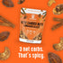 3 Lakanto Candied Nuts Cinnamon Glazed - No Sugar Added, Sweetened with Monk Fruit, Net Carbs, Keto Diet Friendly