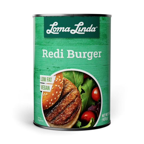 (15 oz.), 6 Pack) Loma Linda - Plant-Based Meats (Redi-Burger