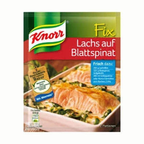 Knorr | Fix Lachs auf Blattspinat Salmon on spinach leaves 28g |