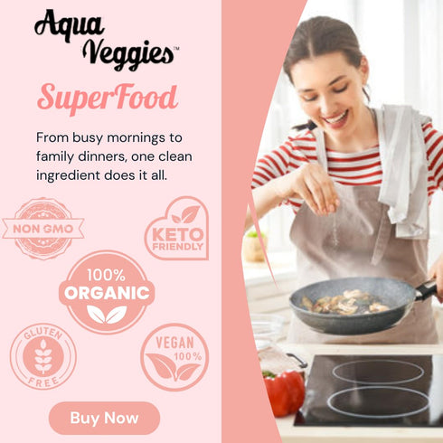 Aqua Veggies Organic Atlantic Dulse Superfood Seaweed - Hand-Harvested, Sun-Dried, Rich in Iodine, B12 & Iron, 30 Packs