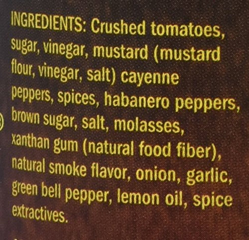 Fiery Dinosaur Wango Tango Habanero BBQ Sauce
