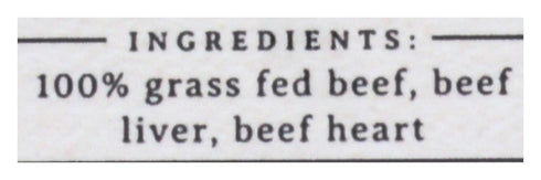 16 OZ Force of Nature Meats Regenerative Ground Beef, Liver, Heart