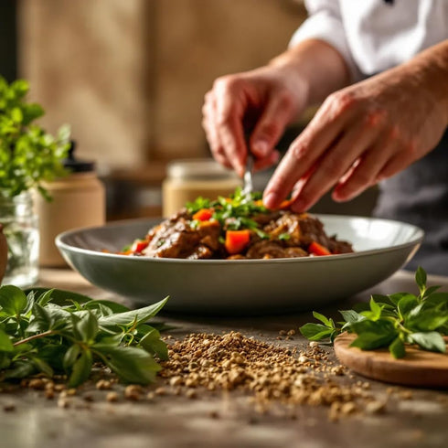 (1.6 Olive & Vine Rubbed Sage, Earthy & Aromatic, Seasoning for Roasted Poultry, Stuffing, and Sausages, Rich