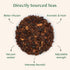 (3.5 oz, 50+ VAHDAM Chocolate Vanilla Herbal Tea Cups) | Rooibos, Chocolate, Vanilla | Loose-Leaf, Vacuum Sealed