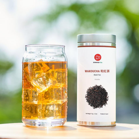 (2.12oz/60g) Senbird Premium Wakoucha - Japanese Black Tea - From Shizuoka, Japan - Loose Leaf Tea In Airtight Tea Tin