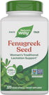 Nature's Way Fenugreek Seed Supplement, Fenugreek for Traditional Breastfeeding Lactation Support*, Non-GMO