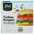 365 by Whole Foods Market Seasoned Caramelized Onion & Black Pepper Turkey Burgers, 10.7 OZ