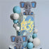 Wkeldr Gold Baby Boy Cake Topper, Baby Shower Party Decoration for Boy,Baby Shower Cake Sign,Pregnancy Reveal, Baby