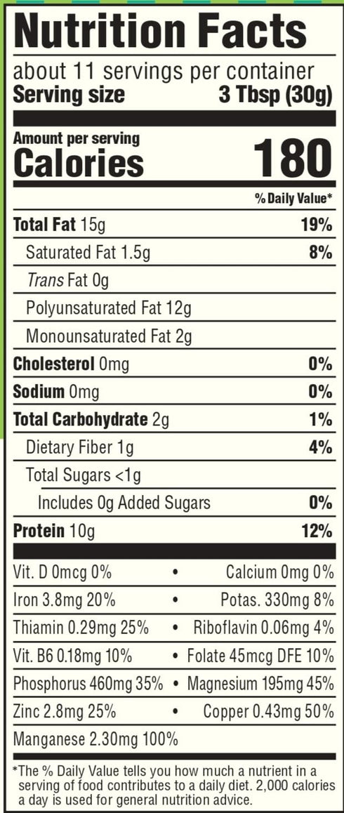 365 12 by Whole Foods Market, Organic Hulled Hemp Seed, Ounce