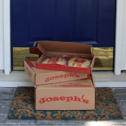 6-Pack, (5 Pack, 30 Joseph's Lavash Bread Value Multigrain, Reduced Carb, Low Fat and Good Source of Fiber Flatbreads