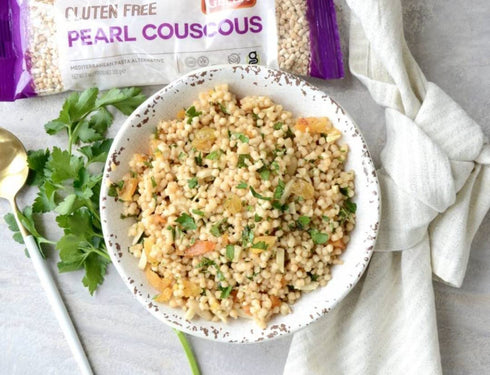 7oz (3 Pack) Gefen Gluten Free Israeli Pearl Couscous | Natural Ingredients | Grain Free| Soy Free | Kosher (Including
