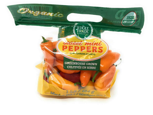 Fresh Produce 16 Sweet Mini Peppers Conventional Sourced For Good, Ounce