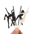 Donoter 48 Pcs Pole Dancing Cupcake Toppers | Pole Dancers Cake Picks for Birthday, Bachelorette Party Decorations
