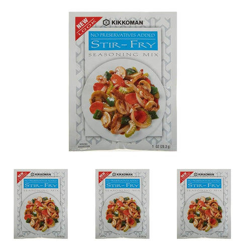 Kikkoman, Stir Fry Seasoning Mix, 1 Oz (Pack of 4)