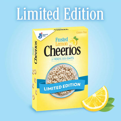 Cheerios 309g/10.8 oz Frosted Lemon Cereal