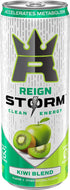 12 Oz (Pack 6) 200mg REIGN Storm Kiwi Blend Energy Drink, Fl Cans of | Plant-Based Caffeine, Biotin, B Vitamins, Zinc