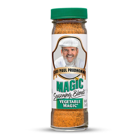 Chef Paul Magic Seasonings Blends Vegetable Magic Seasoning, 2 oz, No MSG & Preservatives, Kosher