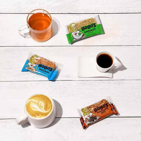 (12 Bobo's Original Oat Bars, Simple Ingredients, Whole Grain Oats, Plant Based, Gluten Free Breakfast Bars, Non-GMO