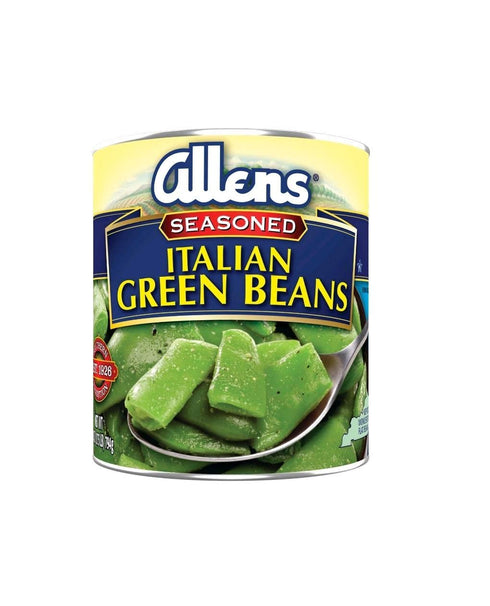 ALLEN'S 28 oz (Pack 4) Allens Cut Italian Seasoned Kentucky Wonder Style Green Beans