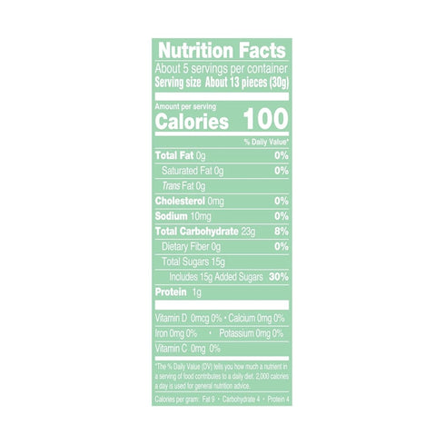 Gummy 5 Tea,(Pack 12) AriZona Green Tea Fruit Snacks, Gluten Free Mixed Fruit Chews Ounce Individual Single Serve Bags