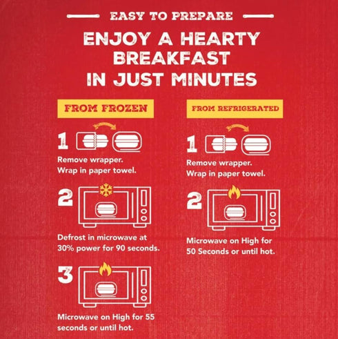 JIMMY DEAN At The Neighborhood Corner Store JIMMY 9 OZ PACK 3 DEAN BREAKFAST SANDWICH SAUSAGE, EGG & CHEESE BISCUIT