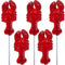 Melville Candy Classic Cherry-Flavored Red Lobster Lollipops Handcrafted Hard Candy Party Favors