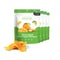 Earthside Farms Citrus Splash Dried Organic Mangoes, 2.8oz, 4 Pack No Sugar