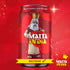 Malta India 8 (Pack 6) Packaging - Malt Beverage Non Alcoholic Original from Puerto Rico, Ounce of - may vary