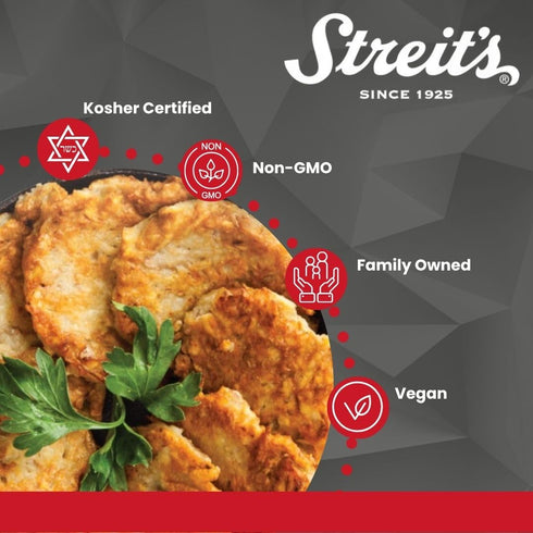 (6oz, Pack 3) Streit's Potato Pancake Mix, Hash Browns - Kosher Certified, Suitable for Passover, Gluten Free, No MSG