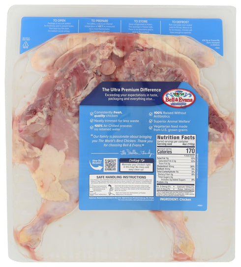Bell & Evans Premium Spatchcock Chicken - Fresh & Flavorful