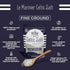 1.1lb 18oz. 100% (1.1lb Le Marinier Celtic Salt Organic Fine Ground, - Mineral Rich. Natural and Unrefined. French Sea