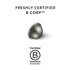 30 Count 5.0oz. Nespresso Capsules Vertuo, Fortado Gran Lungo Americano, Dark Roast Espresso Coffee, Coffee Pods, Brews