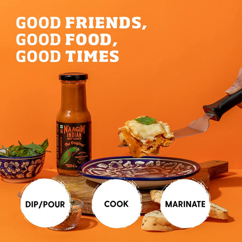 1, 1) Pack 2 (16.22 oz) 100% Naagin Indian Hot Sauce Combo (The Original x Kantha Bomb x of | Spicy | Made with Premium