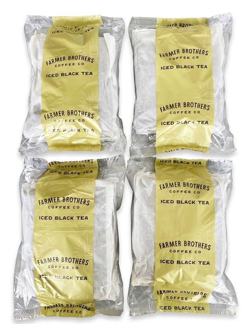 Farmer Brothers 24/4oz Ice Tea Fresh Brew Black Iced Tea for Sweetening Pk