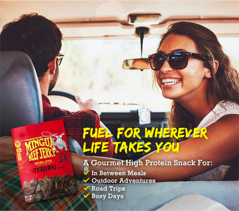 3.5 oz Mingua Beef Jerky (The Original) Teriyaki