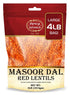Spicy World Masoor Dal 4 Pound Bag - Split Red Lentils Dry - All